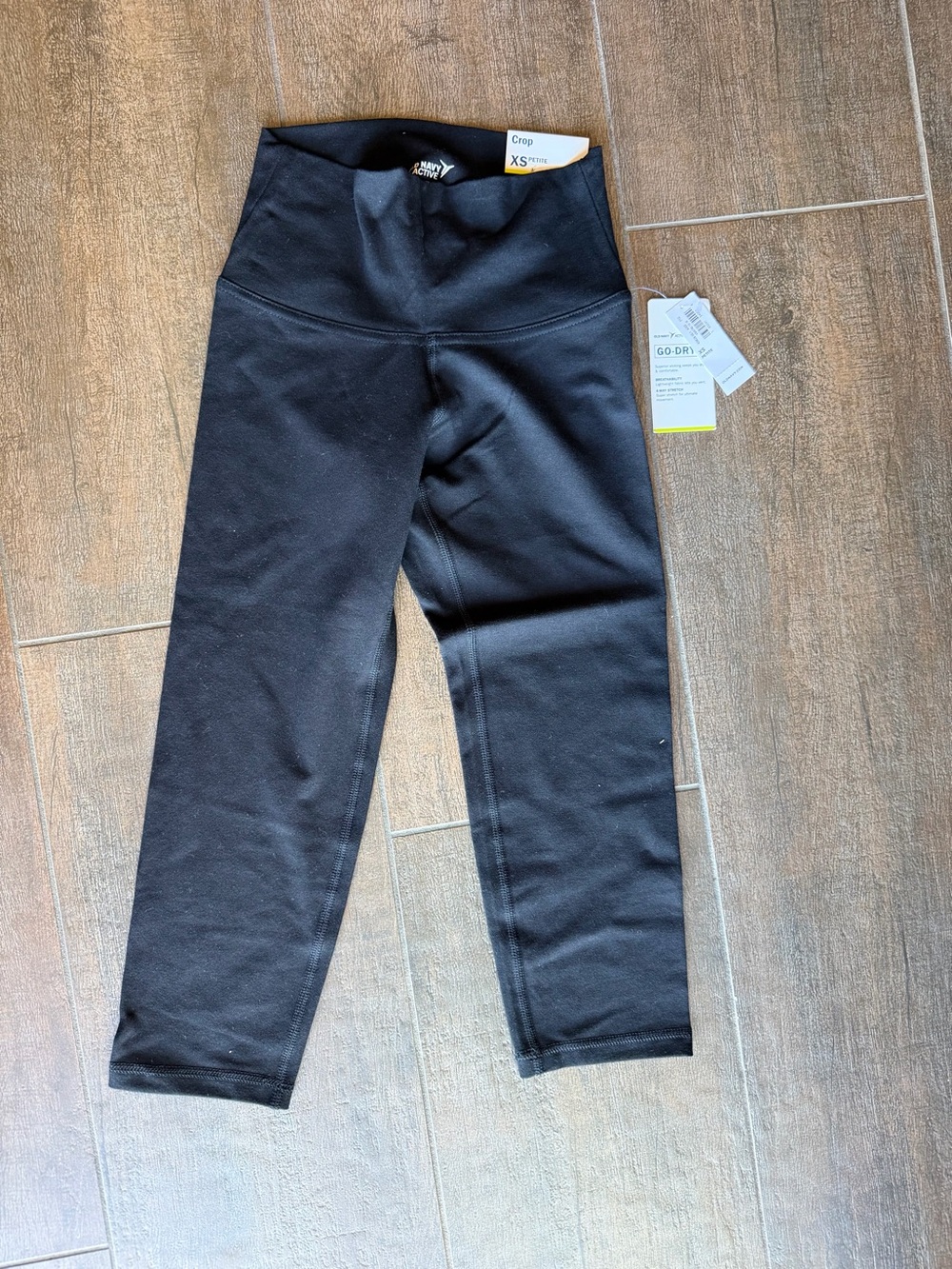 Black Crop Leggings